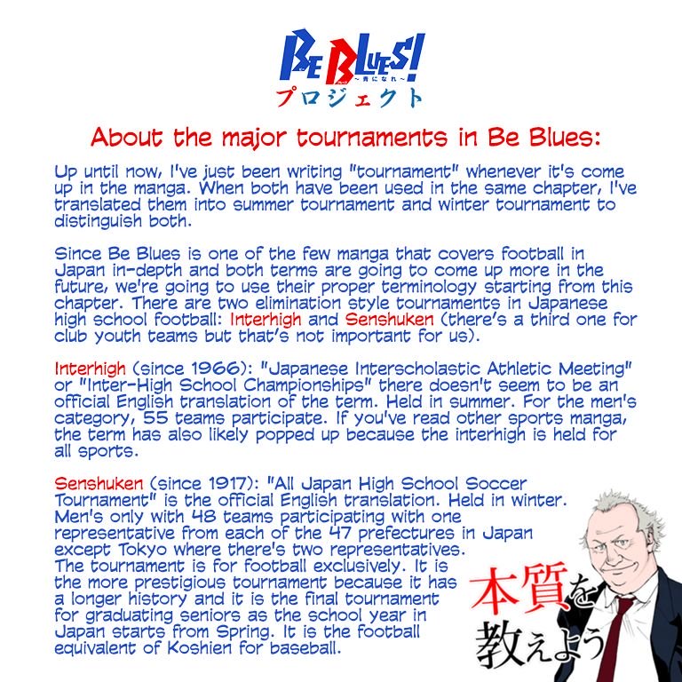 BE BLUES ~Ao ni nare~ Chapter 295 1